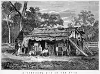 'A Surgeon's Hut in the Bush' (published 22 April 1873).