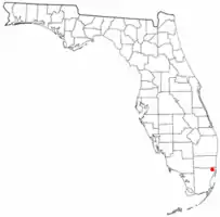 Location in the state of Florida