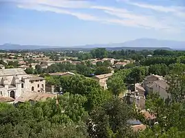 A view of Pernes-les-Fontaines