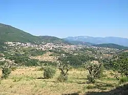 Panoramic photo of Fagnano Castello