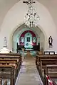 Inside the church