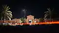 Faisalabad Railway Station at night