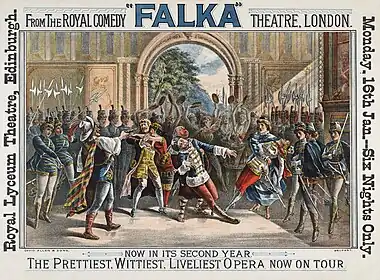 Image 129Falka poster, by David Allen & Sons (restored by Adam Cuerden) (from Wikipedia:Featured pictures/Culture, entertainment, and lifestyle/Theatre)