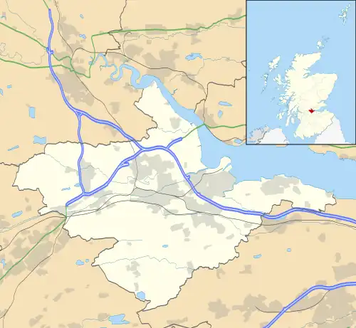 Bo'ness Hospital is located in Falkirk