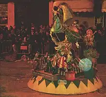 The children's falla in carrer Poeta Altet