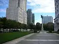 View of Peachtree from Federal Reserve