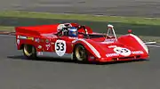 Ferrari 712P at Silverstone Circuit in 2009