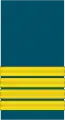 An RAF group captain's sleeve mess insignia