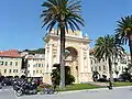 Arch dedicated to Queen Margherita of Austria