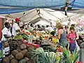 A variety of produce is sold at Findlay Market.