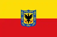 Flag of Bogotá, Colombia