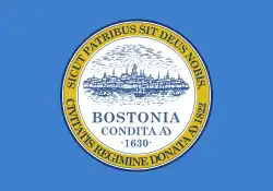 Flag of Boston MA