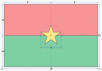 flag construction sheet