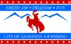 Flag of Evanston, Wyoming