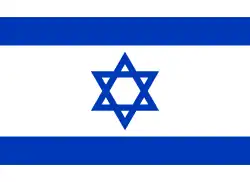 The flag of Israel