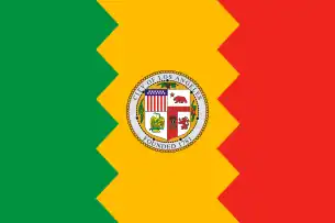 Flag of Los Angeles, California