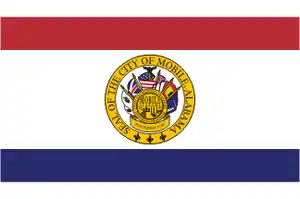 Flag of Mobile, Alabama