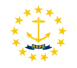 Flag of Rhode Island