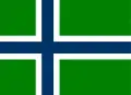 Flag of the island of South Uist (recognised 2017)