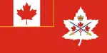 Flag of the Canadian Army since July 2016.