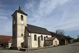 The church in Flagey