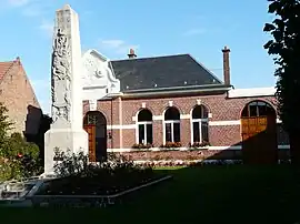 The town hall in Flesquières