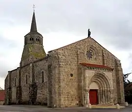 The church in Fleuriel