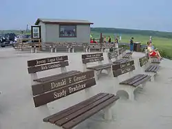 The temporary Flight 93 National Memorial