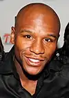 Floyd Mayweather Jr at a promotional event in 2010