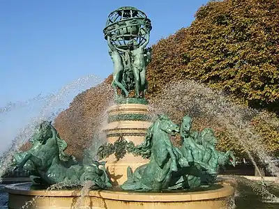 The Seasons turning the celestial Sphere for the Fontaine de l'Observatoire by Jean-Baptiste Carpeaux, 1868, National Museum in Warsaw