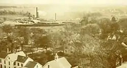 Forest Paper Company (left) and George W. Hammond's Camp Hammond (right)