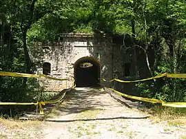 Fort Brûlé, an old fort in Asnières-lès-Dijon commune