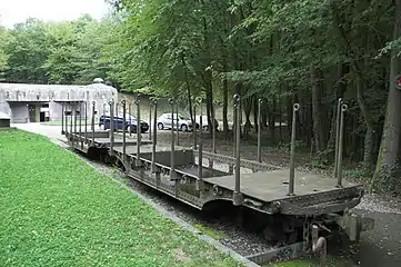 Pocket wagons at Fort Schoenenbourg Schoenenbourg, France