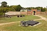 Fort Washington MD courtyard.