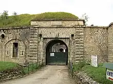 Principal entry of the fort