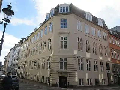 Fortunstræde 1 seen from the corner