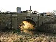 Bridge over River Foss in Strensall on road heading to Sherriff Hutton54°02′27″N 1°02′03″W﻿ / ﻿54.040824°N 1.034267°W﻿ / 54.040824; -1.034267