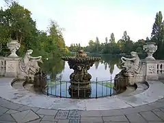 Fountain on The Serpentine