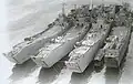 (left to right) No.150, No.101, No.127 and No.149 on 13 March 1944 at Kure Naval Arsenal.