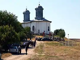 The church in Frătești