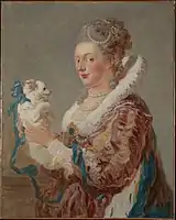 Portrait of a Woman with a dog (1769), The Metropolitan Museum of Art