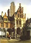 Courtyard of Marguerite of Austria at Mechelen