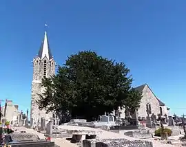 The church in Nécy