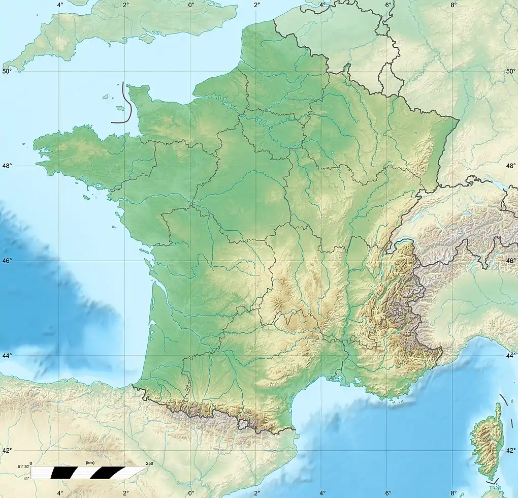 Ese (river) is located in France