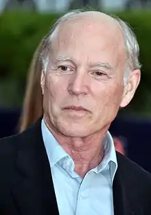 A photograph of producer Frank Marshall