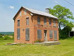 House on Bypass Road before demolition