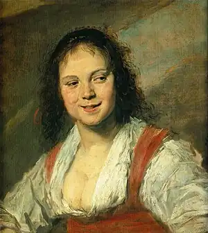 Frans Hals Gypsy Girl, 1628–30, oil on wood, 58 x 52 cm., Musée du Louvre, Paris