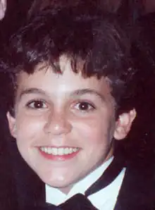 Fred Savage at the Governor's Ball held immediately after the 1990 Emmy Awards 9/16/90 - Permission granted to copy, publish, broadcast or post but please credit "photo by Alan Light" if you can