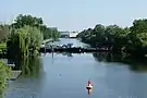 June 2016: Closure of the Havel River (north of the Frey Bridge)