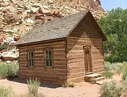 The historic Fruita schoolhouse